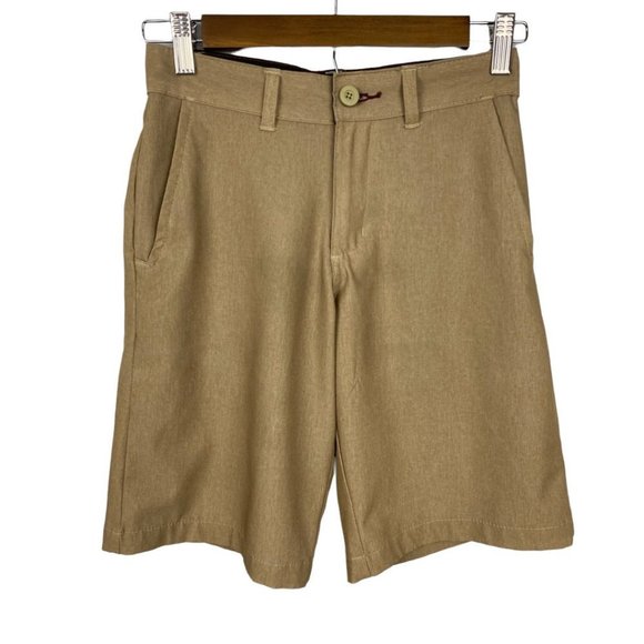 Ron Jon surf shop boys men’s shorts Size 22 lightweight tan beige - Picture 1 of 4